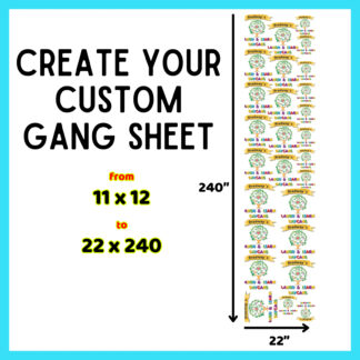Create a gang Sheet